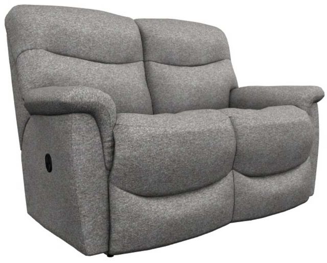 La-Z-Boy® James Smoke Manual Reclining Loveseat-0