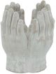 A & B Home Gray Cupped Hands Planter-0