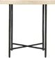 Hooker® Furniture Driftwood Beige Side Table with Gray Base-2