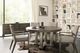 Bernhardt Linea Cerused Charcoal/Gray Arm Chair-1
