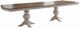 Liberty Furniture Magnolia Manor 5-Piece Antique White/Weathered Bark Optional Double Pedestal Dining Set-2