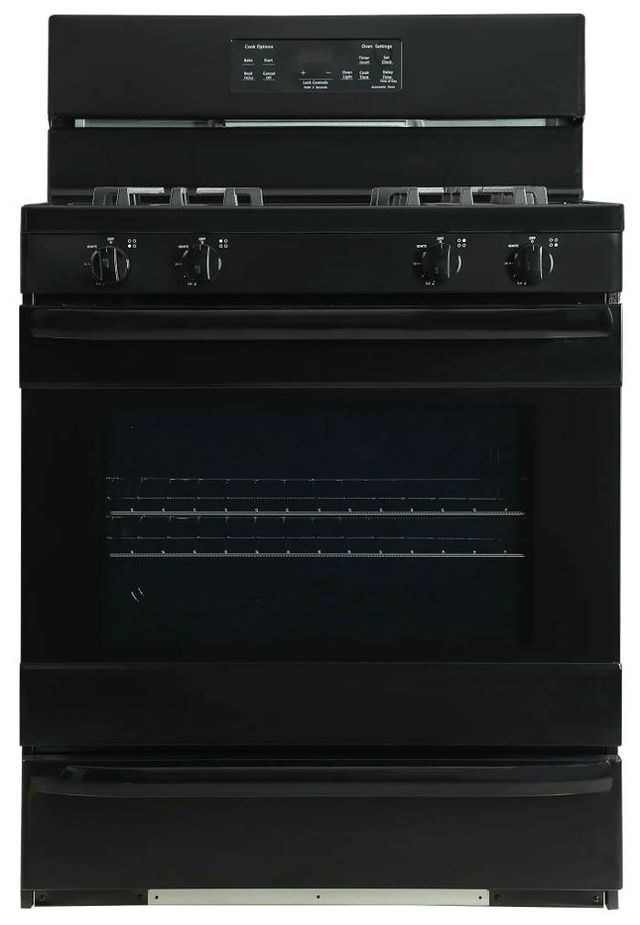 Element® 30" Black Freestanding Gas Range -0