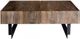 Moe's Home Collection Tiburon Brown Coffee Table with Metal Base-2