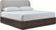Modus Furniture Penny Chocolate Mousse Fluted Full Bed-0