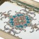 A & B Home Gold Decorative Tray-3