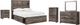 Signature Design by Ashley® Drystan 5-Piece Multi Full Bookcase Bed Set-0
