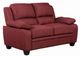 Mazin Furniture Darien Red Loveseat-0
