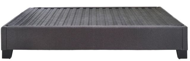 Legends Home Modern Dark Slate Gray Queen Upholstered Panel Bed-3