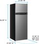 Avanti® 21" 7.5 Cu. Ft. Stainless Steel Compact Refrigerator -3