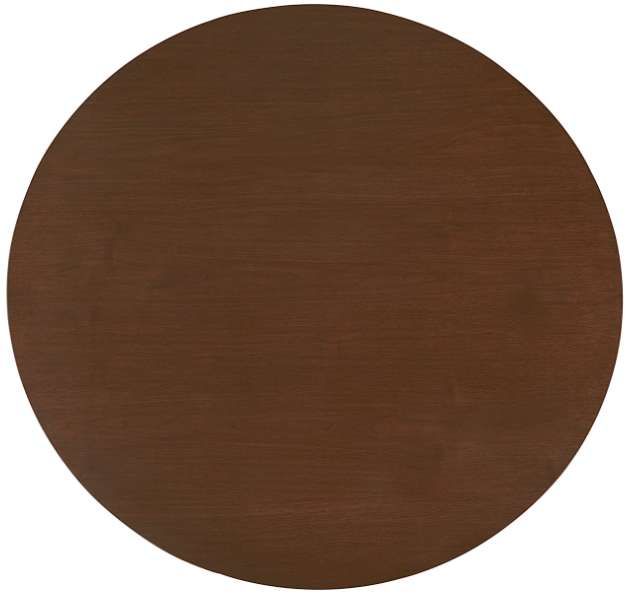Bassett® Furniture Copenhagen Espresso Dining Table with Bronze Base-1