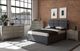 Bernards Calypso Music Black King Panel Bed with Bluetooth-4