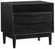 Armen Living Artemio Black Nightstand-0