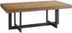 Intercon Eden Rustic Dune Coffee Table with Black Base-0