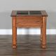 Sunny Designs™ Sedona Rustic Oak Slate Top End Table-4