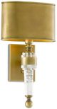 Currey & Company Lindau Antique Brass Wall Sconce-0
