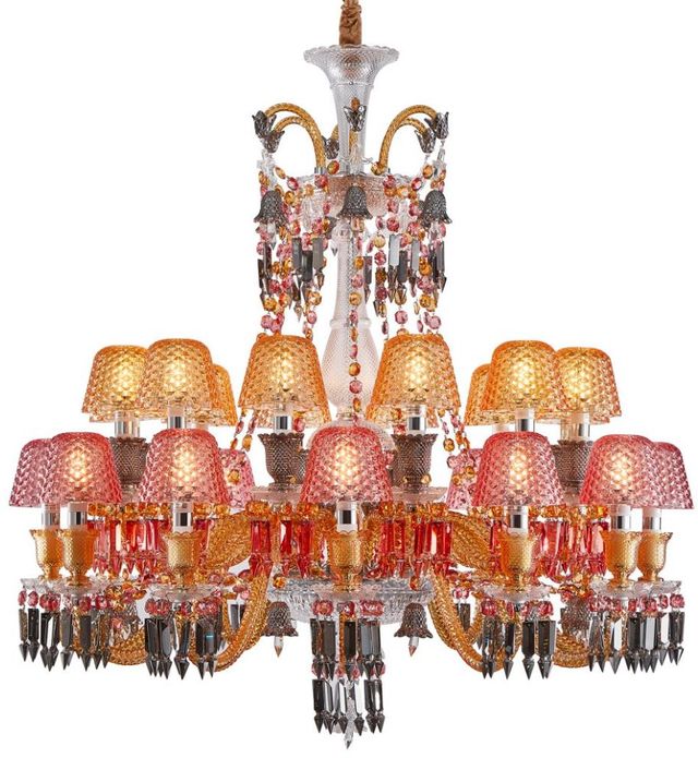Michael Amini® Czarina Chrome 24-Light Chandelier-0