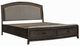Liberty Furniture Avalon Coffee Bean/Oatmeal Upholstered Queen Panel Storage Bed-1
