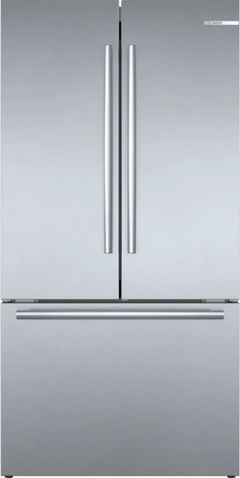 Bosch® 800 Series 36 in. 20.8 Cu. Ft. Stainless Steel Counter Depth French Door Refrigerator