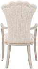 Michael Amini® Fantosini Silver Leaf Dining Arm Chair-4