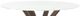 Amisco Customizable Asterisk White Round Counter-Height Table-1