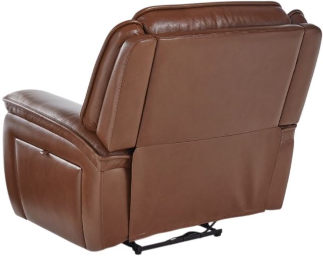 Signature Design by Ashley® Healy Pier Chocolate Power Recliner with Adjustable Headrest-3