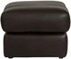Jackson Furniture Prato Chocolate Leather Ottoman-2