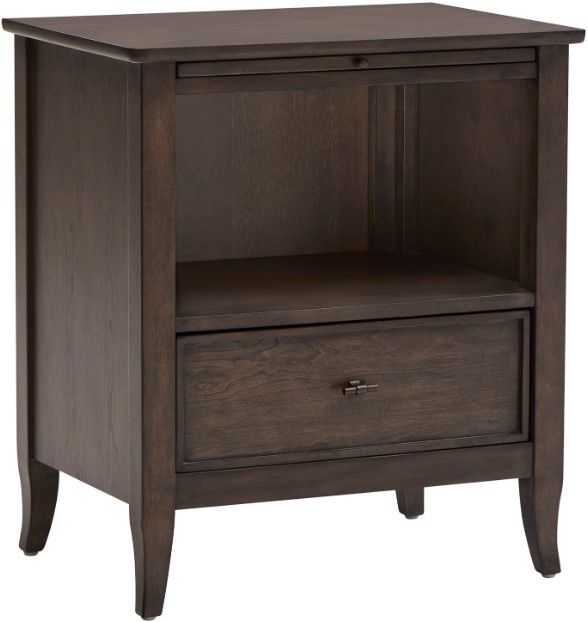 aspenhome® Blakely Sable Brown 1-Drawer Nightstand-0