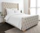 Classic Home Danica White King Quilt-1
