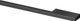 Fisher & Paykel 24" Brushed Black Aluminum Contemporary Square Handle-1