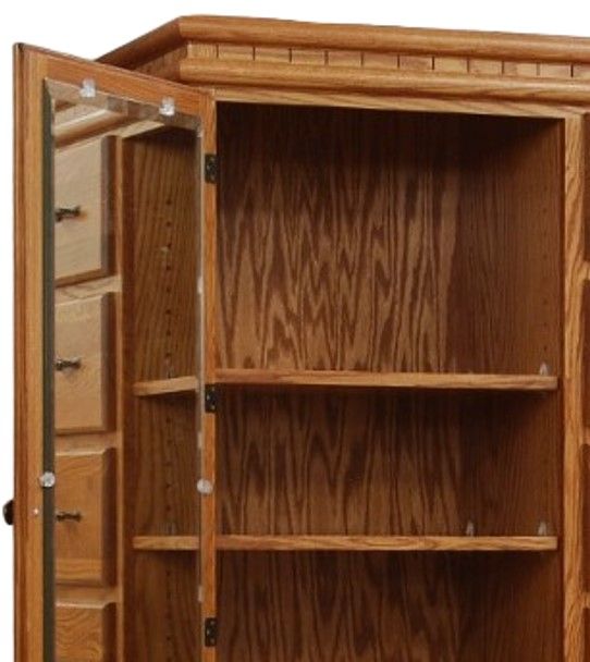 Wolfcraft Furniture Vintage Brown Gentleman’s Chest-2