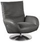 Bassett® Furniture Ranlo Graphite Swivel Arm Chair-0