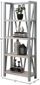 Parker House® Americana Modern Dove Etagere Bookcase-2