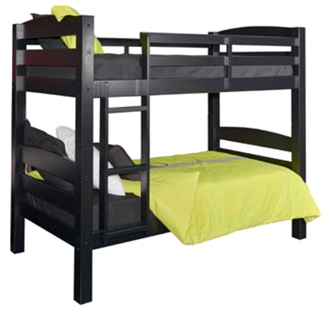 Powell® Porter Black Twin/Twin Bunk Bed-0