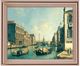 Classy Living Canal Serenity Scene Wall Art-0