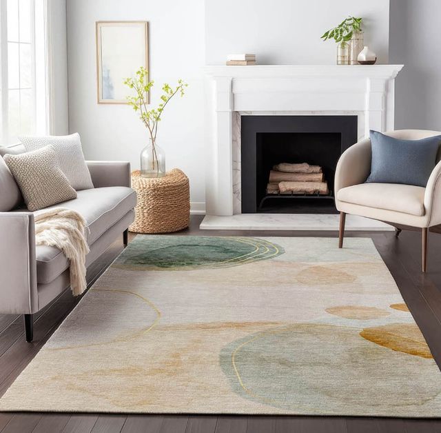 Dalyn™ Rug Company Odyssey OY1 Beige 5'x8' Area Rug-4