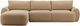 Dovetail Furniture Castillo 2-Piece Sand Left-Arm Facing Chaise Sectional Set-0