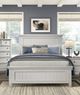 Homelegance® Donahue White Full Panel Bed-0