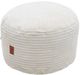 CordaRoy's® Ecru Terry Corduroy Pouf Footstool-0