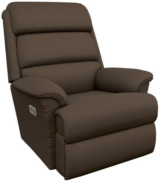 La-Z-Boy® Astor Chocolate Power Rocking Recliner with Headrest and Lumbar-0