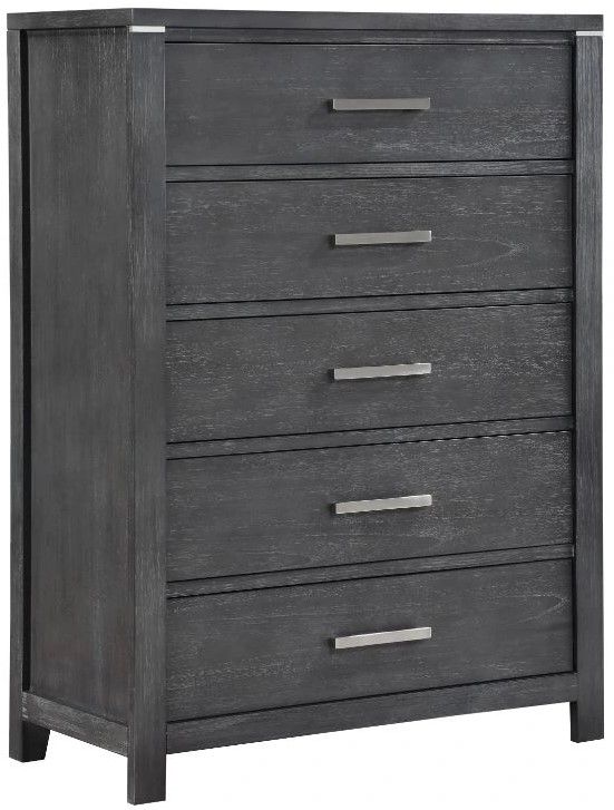 New Classic® Home Furnishings Odessa Charcoal Chest-0