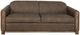 International Furniture Direct Balam Dark Brown/Stained Brown 63" Loveseat-1