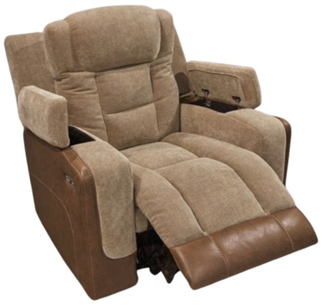 Signature Design by Ashley® Ultimax Brownstone Power Recliner-3