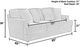 iAmerica Fluffy Chocolate Sofa-2