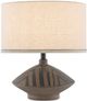 Currey & Company Juno Beige/Brown Table Lamp-0