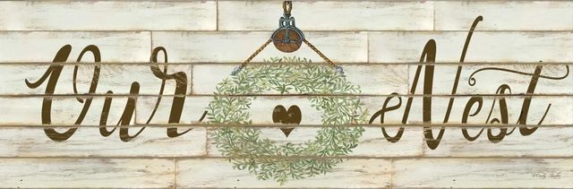 Classy Art Our Nest by Cindy Jacobs Mirror Framed Wall Art-1