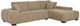 Coaster® Octavia 2-Piece Camel Right Arm Facing Sectional and Chaise-0