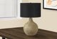 Monarch Specialties Inc. 25"H Brown Resin Table Lamp-4