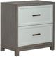Liberty Furniture Palmetto Heights Two-Tone Shell White/Driftwood Nightstand-0