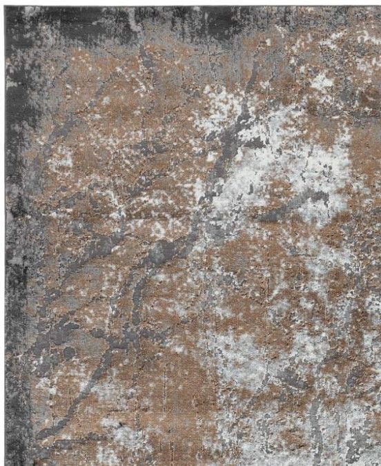 MDA Rugs Petra Brown/Gray 5'x8' Area Rug-1