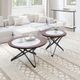 Zuo® Modern Anderson 2-Piece Multicolor Coffee Table with Metal Base Set-4